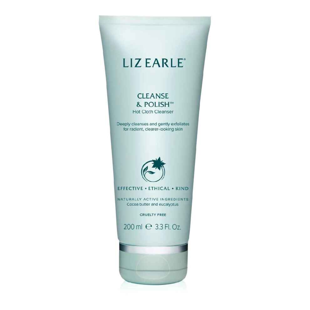 Liz Earle Cleanse & Polish Face Wash - Gentle Facial Cleanser with Moisturizing & Calming Ingredients - Boosts Hydration and Reveals Instant Radi
