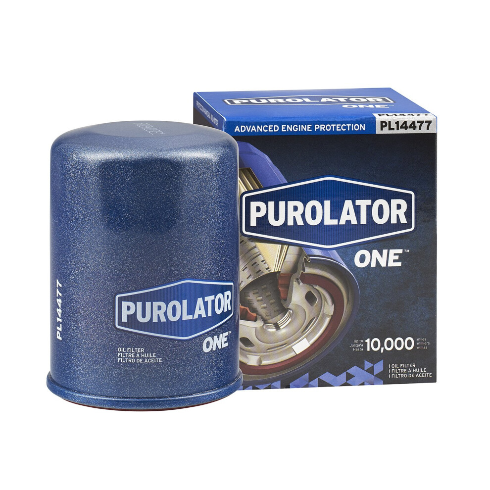 Purolator PL14477 PurolatorONE Advanced Engine Protection Spin On Oil Filter Compatible With Toyota Camry RAV4 Tundra Corolla Matrix Highlan