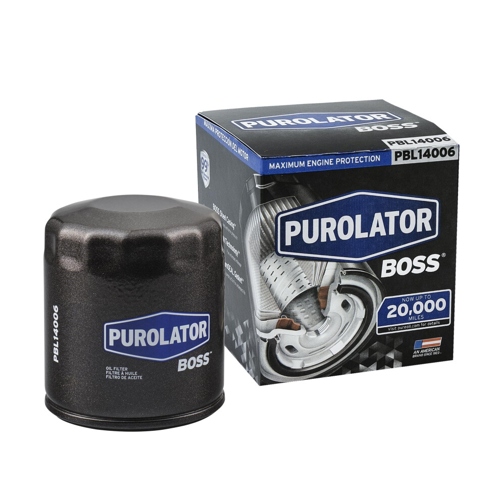 Purolator Pbl14006 Purolatorboss Maximum Engine Protection Spin On Oil Filter Compatible With Chevrolet Silverado 1500 Tahoe Suburban 1500 Sil 076333116138