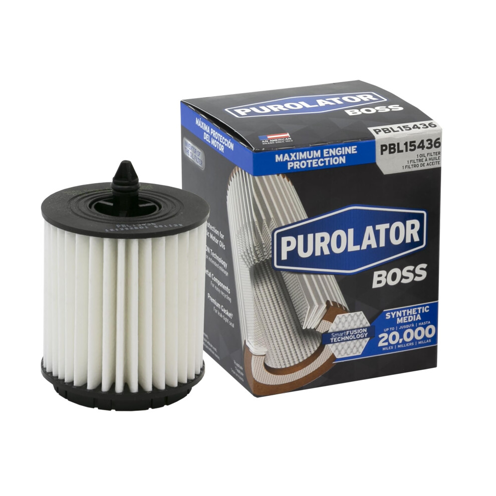 Purolator PBL15436 PurolatorBOSS Maximum Engine Protection Cartridge Oil Filter Compatible With Chevrolet Equinox Malibu Cobalt HHR Buick Ver