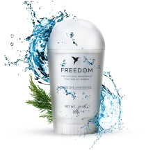Freedom Deodorant | 100% Natural Deodorant for Women for Sensitive Skin, Made Aluminum Free with Baking Soda and Essential Oils, Refreshing and Radian