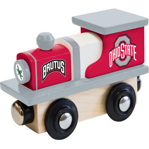 Masterpieces NCAA Ohio State Buckeyes Real Wood Toy Train Engine