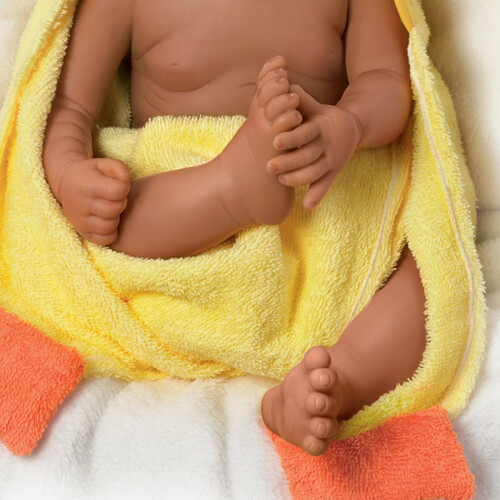 Poupée Layla Rub-A-Dub-Dub avec serviette canard de Ashton-Drake 2