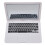 ebuddy Mini Dollhouse Toy Cat Laptop Tiny Fake Computer Mirror for Cat (White) 2