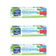 Kiss My Face Gel Tandenwitte Fluoridevrije Tandpasta (Verpakking van 3), Tea Tree, 13.5 Ounce