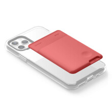 elago Telefonkortholder - Sikker tegnebog Ultra Slim til bagsiden af ???elefonen 3M selvkl?bende ID iPhone Galaxy og de fleste smartphones [Ital
