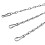 3 PCS Garden Planter Flower Pot Basket Replacement Iron Hanging Chain    hooks Set 9
