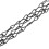 3 PCS Garden Planter Flower Pot Basket Replacement Iron Hanging Chain    hooks Set 1
