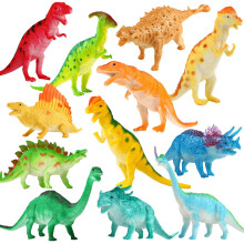 Hracka Yeonha Toys Dinosaur figurka 7palcov Jumbo Dinosaur hracka (12 balen) Bezpecn materil Ruzn Realistick Dino Vinyl Plastov Dino sada Hr