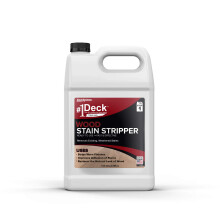 #1 Stripper de mancha de madera - 1 galn - Finis de removedor de manchas de mancha listos para usar Acabado a base de agua y aceite a base de aceite