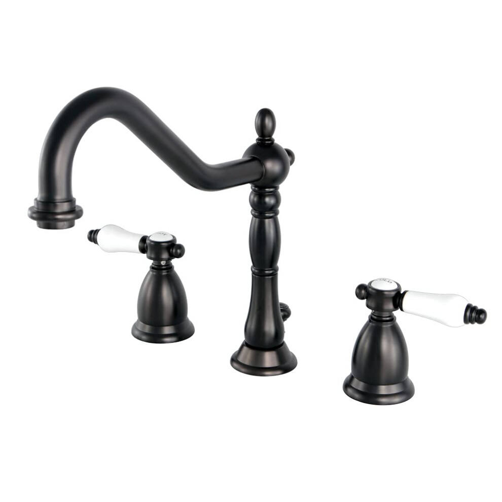 Kingston Brass Ks1995bpl Bel-Air Widespread Bathroom Faucet 8-1/2"""" In Spout Reach Oil Rubbed Bronze 663370434747