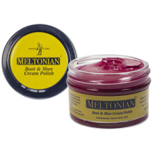 Meltonian Cream Shoe Polish - Boot Polish Polie en cuir huile de cirage bas   e sur la cire d'abe