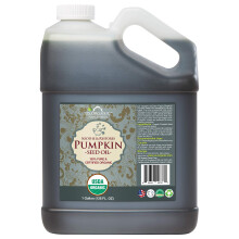 Amerykanski organiczny olej z pestek dyni, certyfikowany organiczny, tloczony na zimno, dziewiczy, nierafinowany, rozmiar dla majsterkowiczw i m
