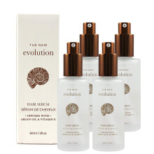 Evolution Argan Oil Serum - Vitamin E Oetren pro zjemnen a narovnn suchch vlasu - S Aloe Vera (4 balen)
