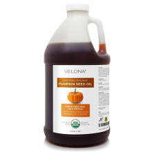 velona Krbiskernl USDA-zertifiziertes Bio-l 64 Fl Oz | 100 % reines und natrliches Trgerl | Unraffiniert kaltgepresst | Kochen fr Gesicht, H