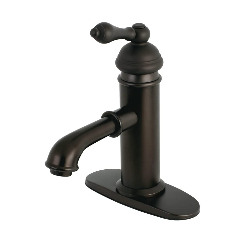 Kingston Brass Ks7415acl American Classic Bathroom Faucet 5"""" In Spout Reach Oil Rubbed Bronze 663370453847