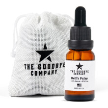 The Goodbye Company Olejek wspomagajacy nerwy twarzowe - Gleboko penetrujaca formula poprawiajaca krazenie i relaks - Wyprodukowano w USA (15 ml)