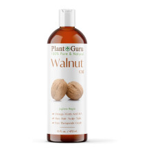 Walnussl 16 fl. oz. oz. - Kaltgepresst, 100 % rein natrlich Feuchtigkeitscreme fr Haut, Krper, Gesicht und Haarwachstum. Ideal fr Cremes, Loti