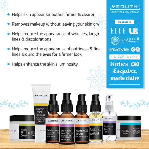 YEOUTH, Anti-Aging System, Vierziger+, 8-teiliges Set 2