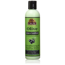 OKAY - Olijfolie Leave-In Conditioner - Voor Alle Haartypes en Texturen - Voeding en Gezonde Glans