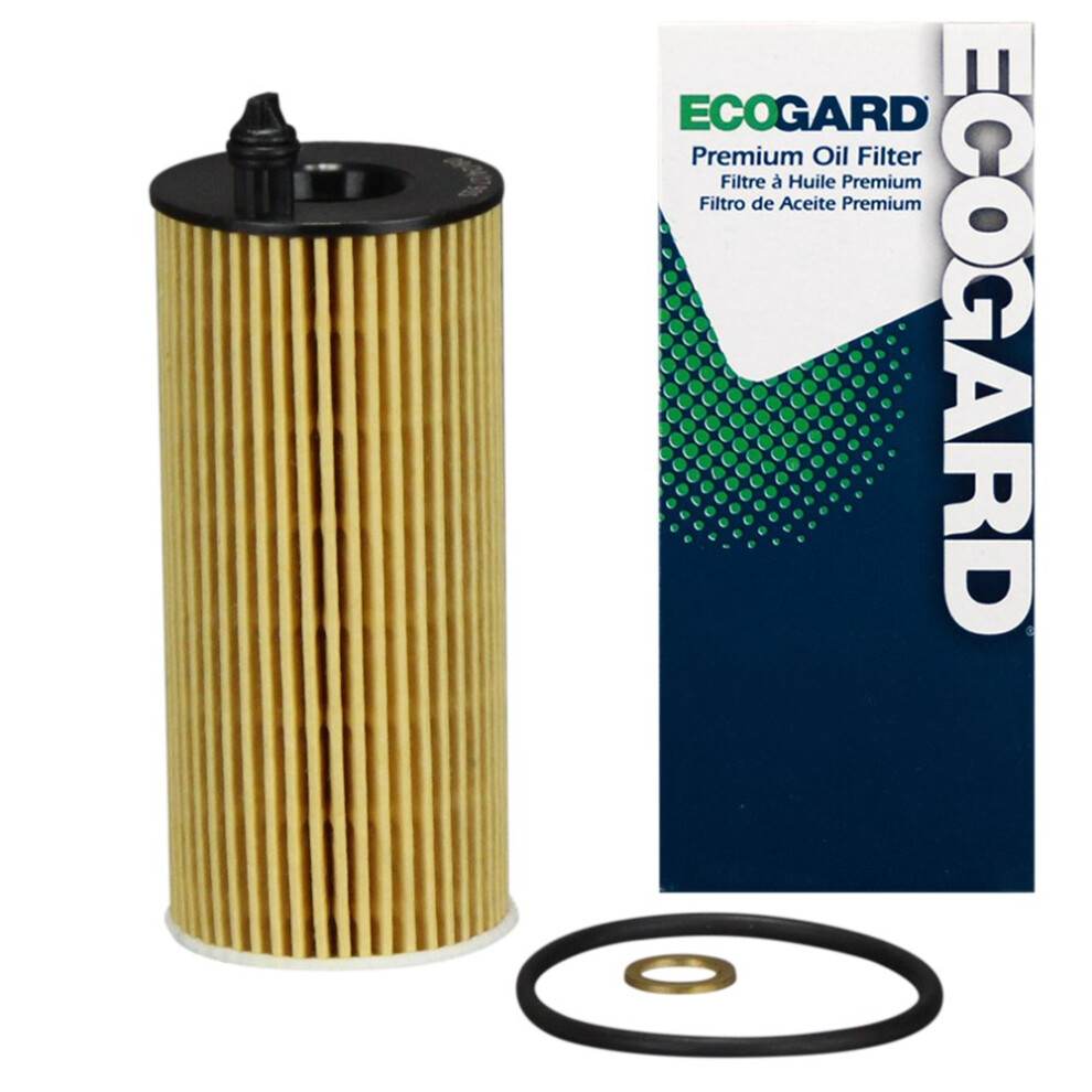 Ecogard X10569 Premium Cartridge Engine Oil Filter For Conventional Oil Fits Bmw X3 2.0L 2018-2021 330I 2.0L 2017-2022 330I Xdrive 2.0L 2017-20 674118017054