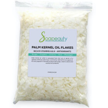 Soapeauty Palm Kernel Oil Flakes | 100% puur en natuurlijk | Cosmetische kwaliteit voor soap Making & DIY Skincare | 32 oz