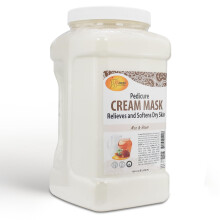 Spa redi - Body and Foot Cream Mask Milk and Honey 128 oz - Pedicure Massage voor vermoeide voeten en lichaam hydraterende verse huid - doordrenk