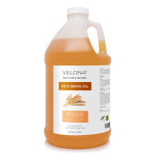 velona Reiskleiel 1 Gallone / 128 Fl Oz | 100 % reines und natrliches Trgerl | Raffiniert kaltgepresst | Kochen fr Gesicht, Haare, Krper und Ha