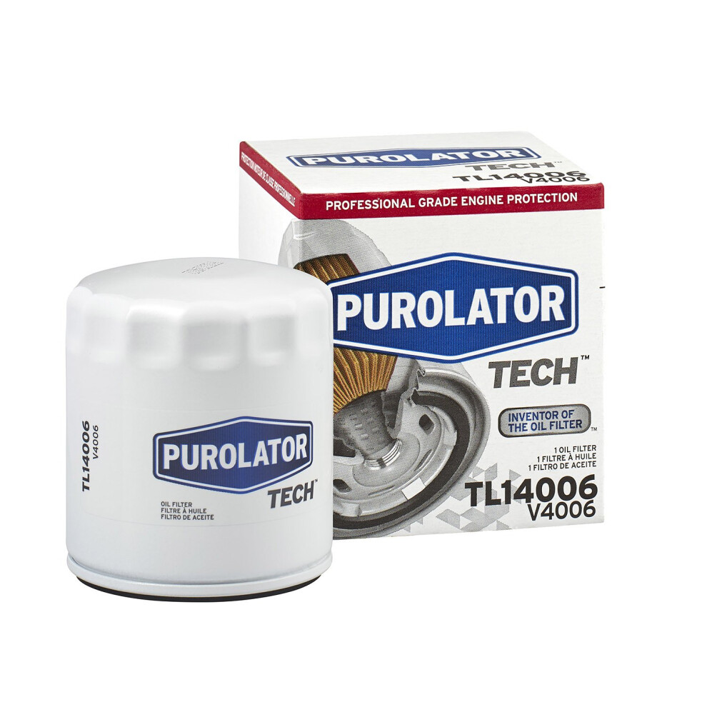 Purolator Tl14006 Purolatortech Spin On Oil Filter Compatible With Chevrolet Silverado 1500 Tahoe Suburban 1500 Silverado 2500 Hd Corvette G 076333117739