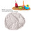 Rainproof Hexagonal Children Sand Pit Cover Protector Garden Bathing Pool Sun Shade 6