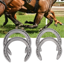 4Pcs Aluminium Alloy Horseshoe Kit Horse Riding Tool Equipment AccessoriesType 5