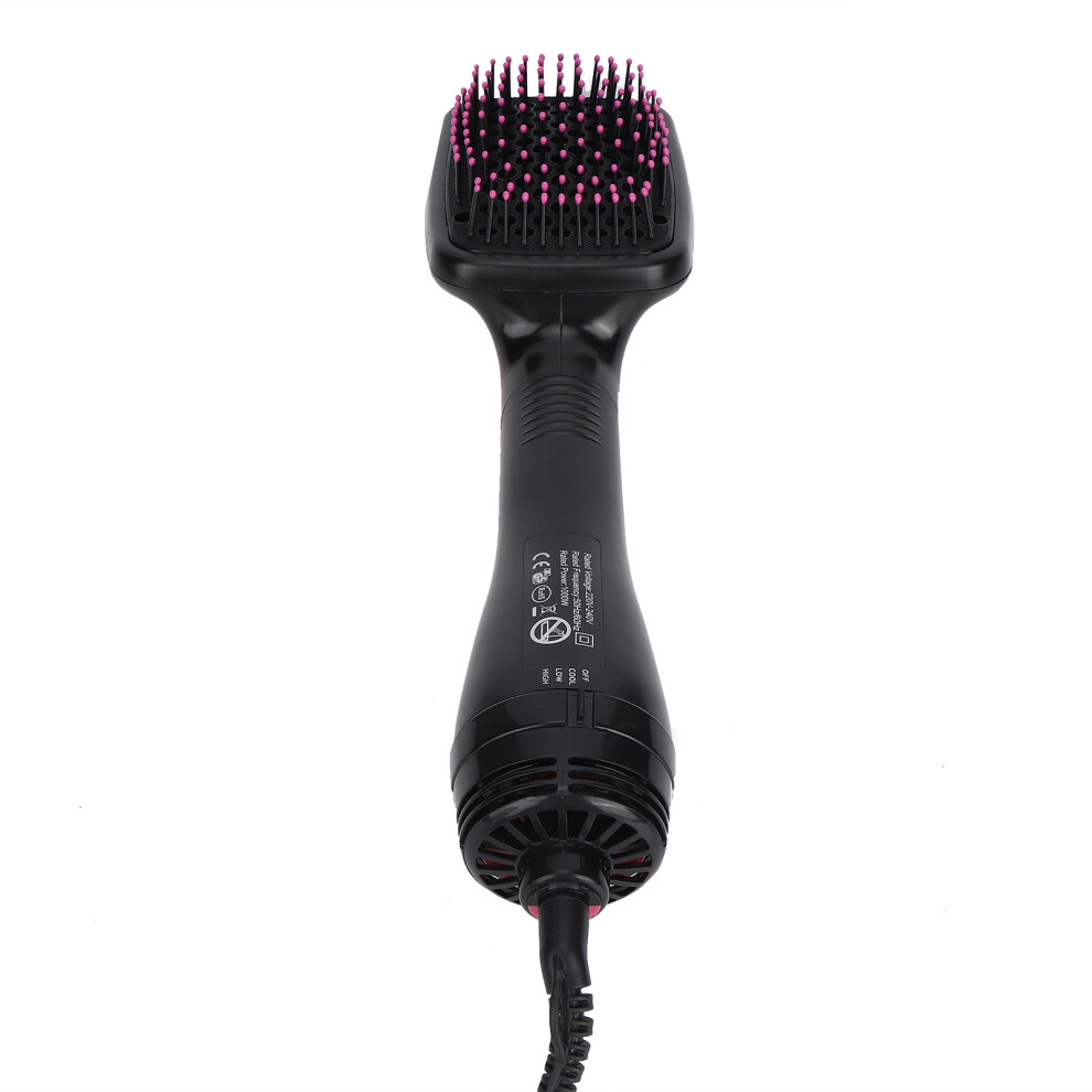 1000W 2-in-1 Portable Hot Air Hair Dryer Comb Wet Dry Dual Use Hairdressing Tools