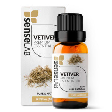 Olio essenziale per vetiver senselab - estratto puro al 100% di grado terapeutico 10 ml