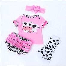Roupas de bonecas reborn, roupas rosa para meninas de 20 a 22 polegadas