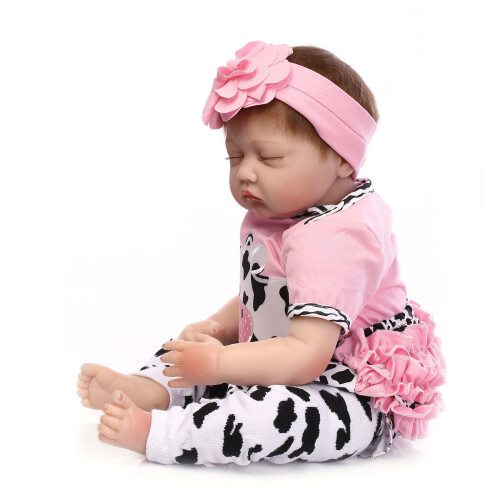 Roupas de bonecas reborn, roupas rosa para meninas de 20 a 22 polegadas 1