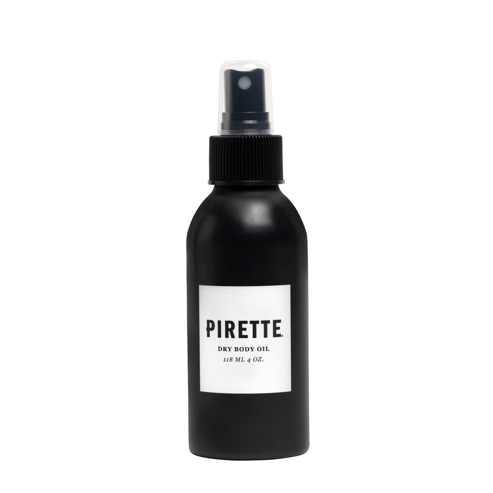 PIRETTE Dry Body Oil Womens Beach Inspired Hydrating Mist for Hair & Body with Coconut Oil & Vitamin E 4 Fl Oz