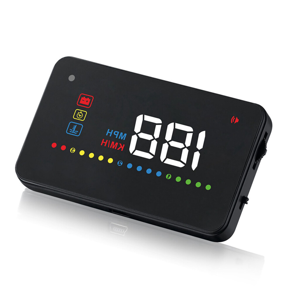 A200 Hud Universal 3.5In Car Head Up Display Speedometer Odb2 Windshield Projection 4901324578113