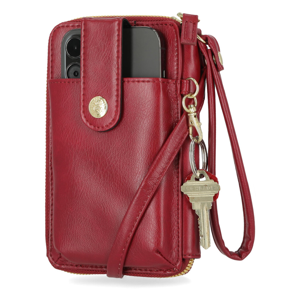 Portafoglio Crossbody Rfid Mundi Jacqui Rfid Per Donna In Pelle Vegana Piccola Borsa Da Viaggio Con Organizzatore Compatto Con Slot Con Carta E Borsa