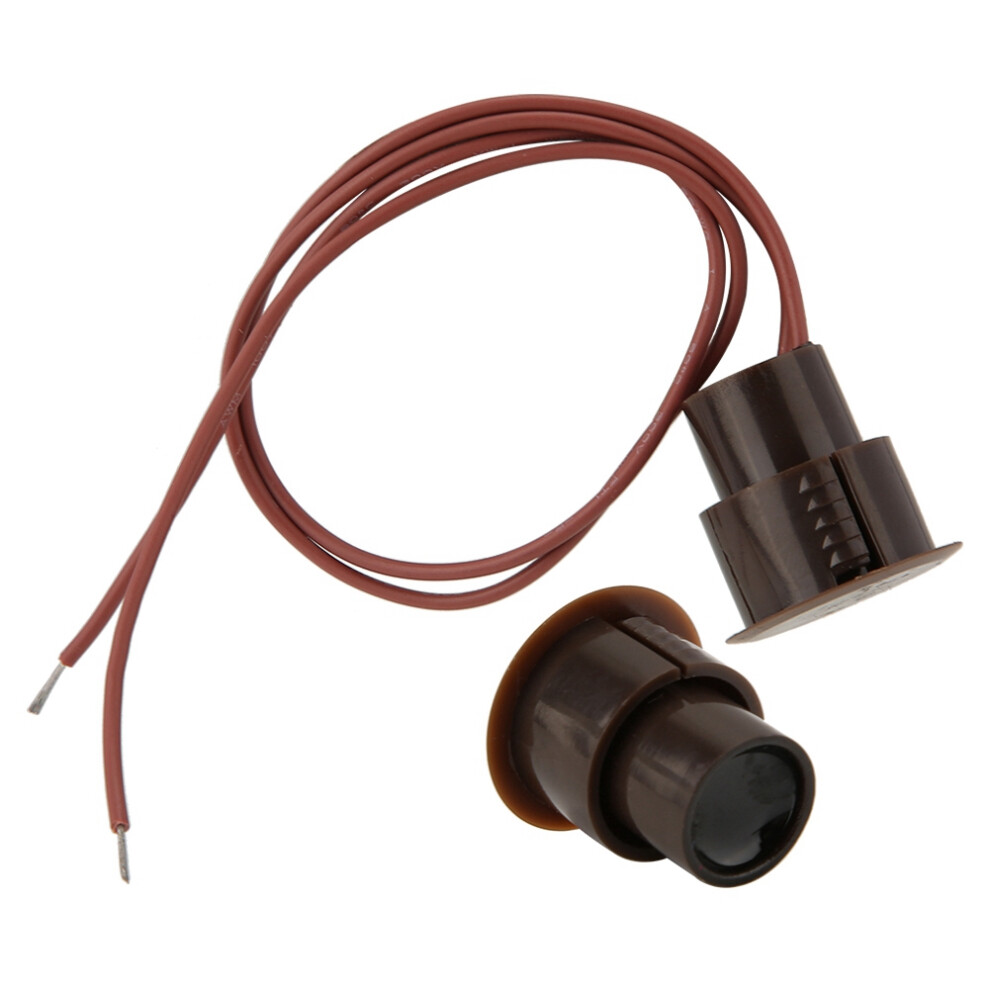 Wired Nc Type Magnetic Alarm Door Window Contact Sensor Detector Reed Switch 6901324578500