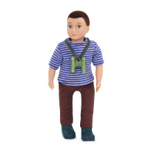 Lori - Mini Boy Doll - Doll de randonnerie de 6 pouces - Tenue de randonn e et accessoires - 3+ ans - Sullivan
