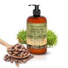 Urban Hydration Jamaican Castor Oil Co-Wash und Conditioner | Ohne Sulfate, Parabene und Farbstoffe, reinigt, spendet Feuchtigkeit und repariert Sch