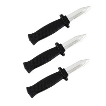 Wendy Mall 3 Stuks Intrekbare Mes Verdwijnen Blade Truc Nep Dolk Joke Prank Props Halloween Gag Magic Speelgoed