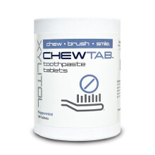 Compresse di dentifricio chewtab weldental ricarica di menta piperita