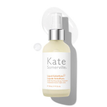 Kate Somerville Liquid ExfoliKate - Tratamento de recapeamento de cido triplo clinicamente formulado AHA Esfoliante facial noturno suaviza a pel