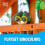 Binculos giratrios Jack e June Green e Yellow Playset compatveis com a maioria dos Playsets 2