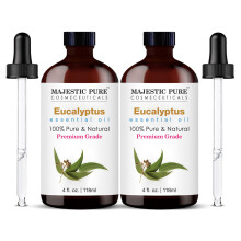 Majestic Pure Eucalyptus Etherische Olie | 100% Pure Eucalyptus Olie | Premium Etherische Olie voor Haarverzorging
