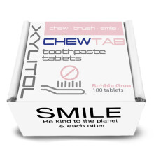 Compresse di dentifricio chewtab weldental ricarica