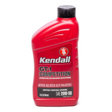 KENDALL OIL Kendall Motor Oil GT-1 Alto desempenho 20W50 convencional garrafa de 1 qt cada