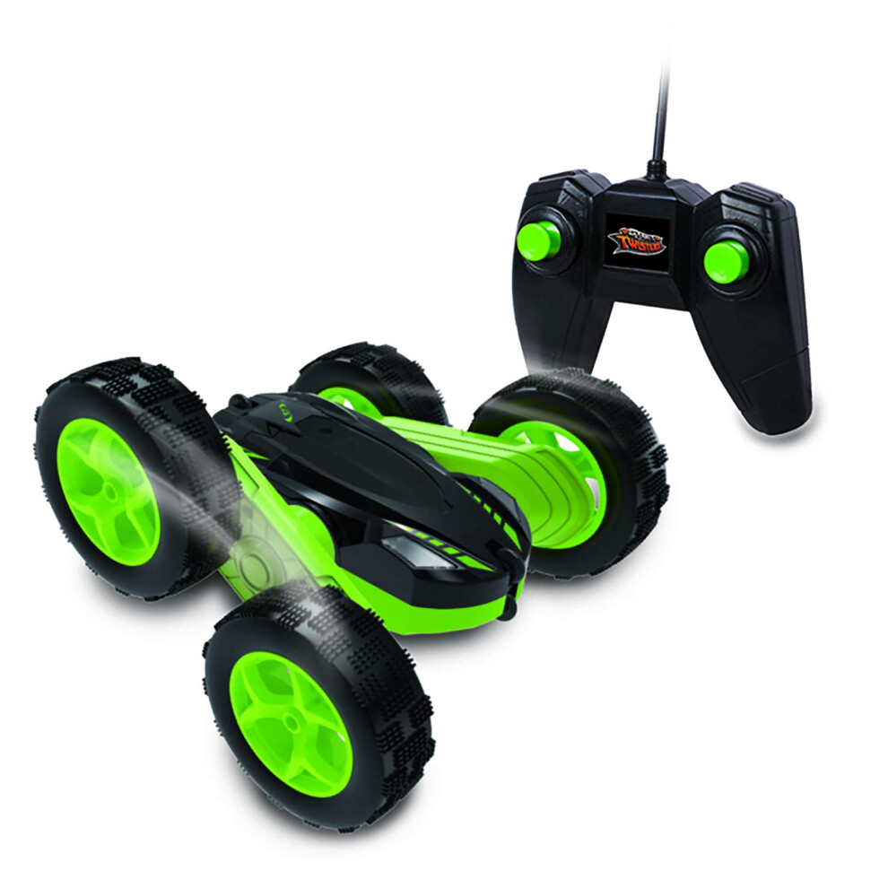 Nkok Couptin Tunt Twisterz Rc Tornado Twister Temote Controly Toy - Les Couleurs Varient (Vert / Jaune)-image