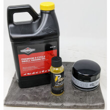 leo Briggs and Stratton 48 onas e filtro de leo 492932s com tratamento de combustvel